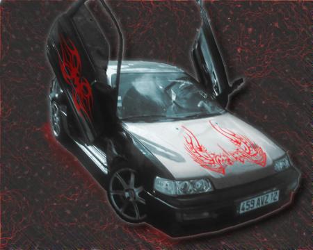 la voiture d'un amis a moi